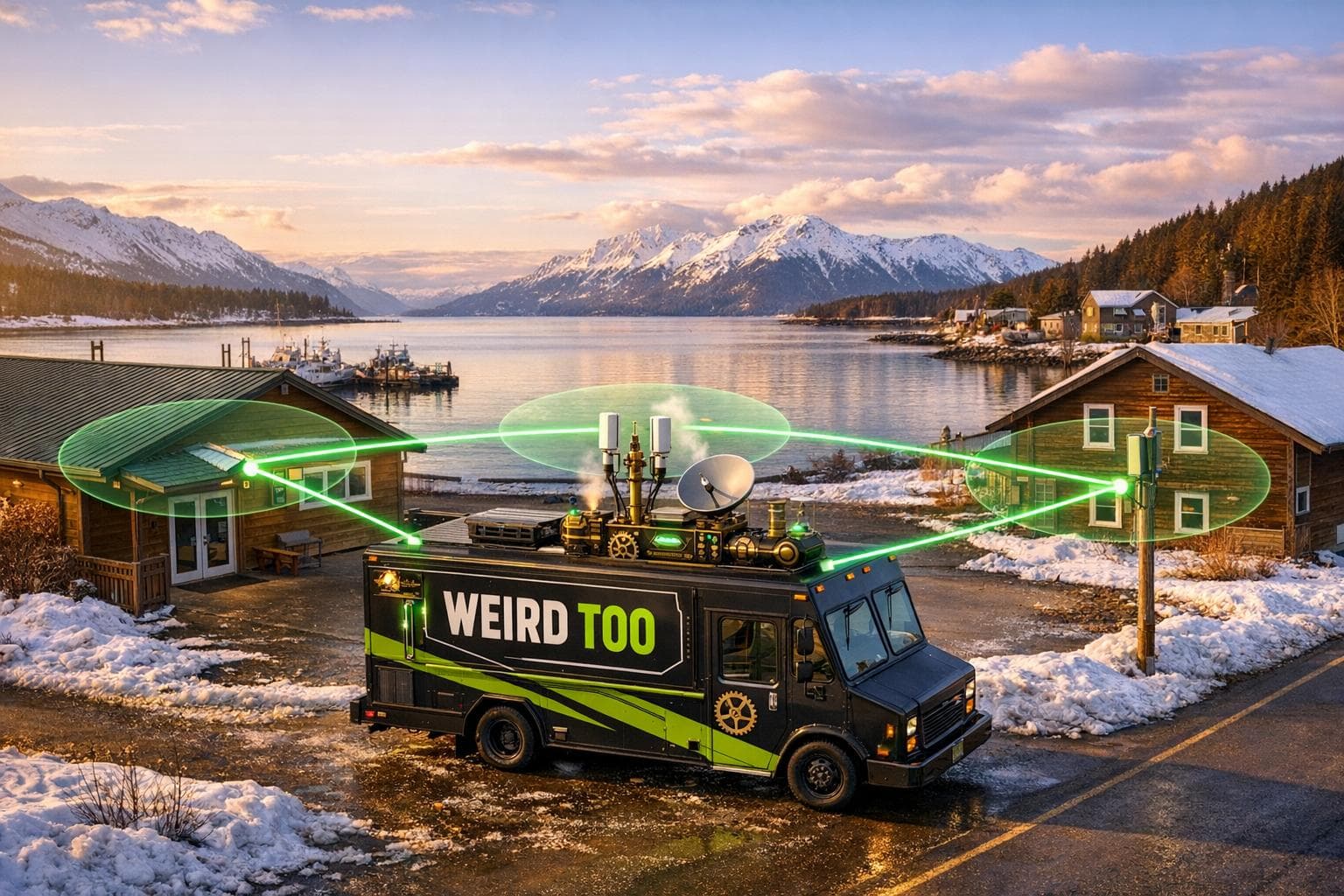 Affordable Network Equipment for Food Trucks Owners in Alaskan Communities